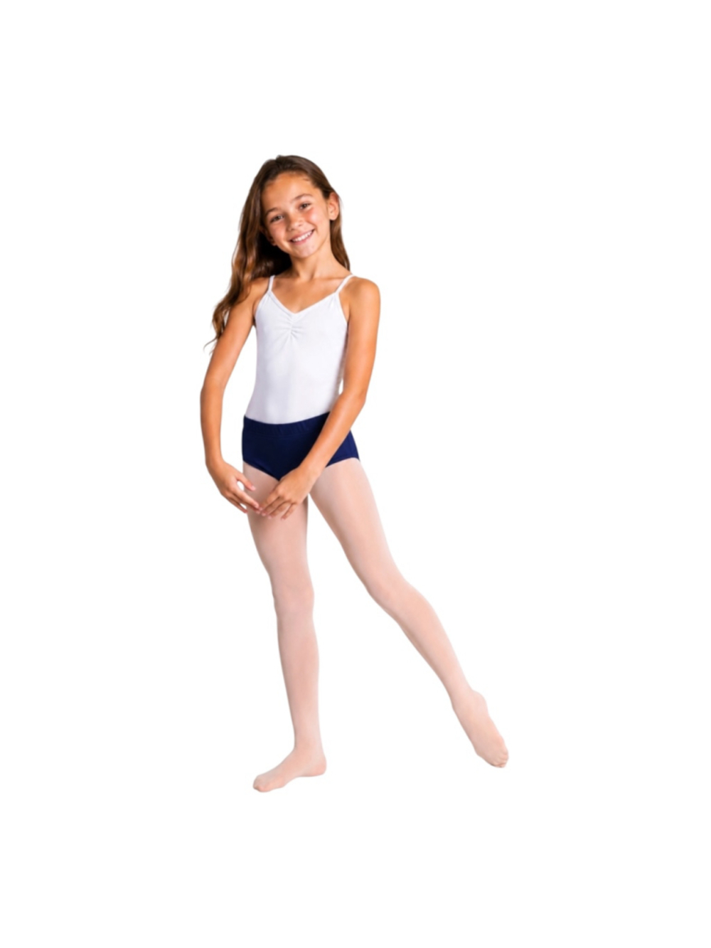 Capezio Dance Briefs Child Large Navy TB111C Ballet Jazz Performance NWT